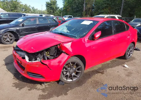 2016 Dodge Dart Se from USA, damaged, VIN 1C3CDFAA4GD652977